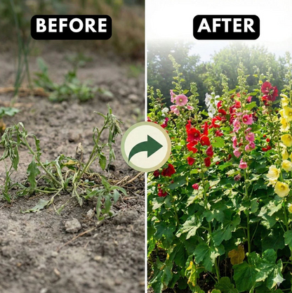 Imported Hollyhock Seeds - (Multi Colour 100gm)