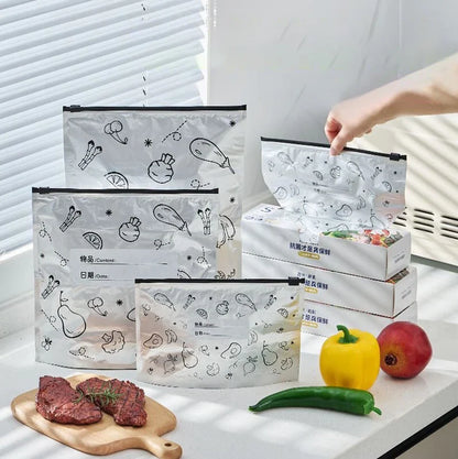 Reusable Aluminum Foil Sealable Storage Bags - 🔥 Pack of 20 Bags 🔥