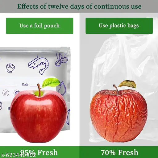 Reusable Aluminum Foil Sealable Storage Bags - 🔥 Pack of 20 Bags 🔥